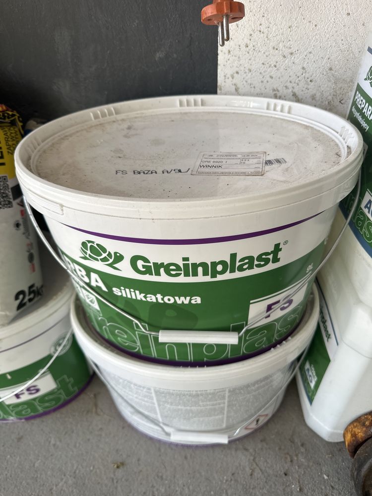 Greinplast Farba silikatowa preparat dezynfekujący