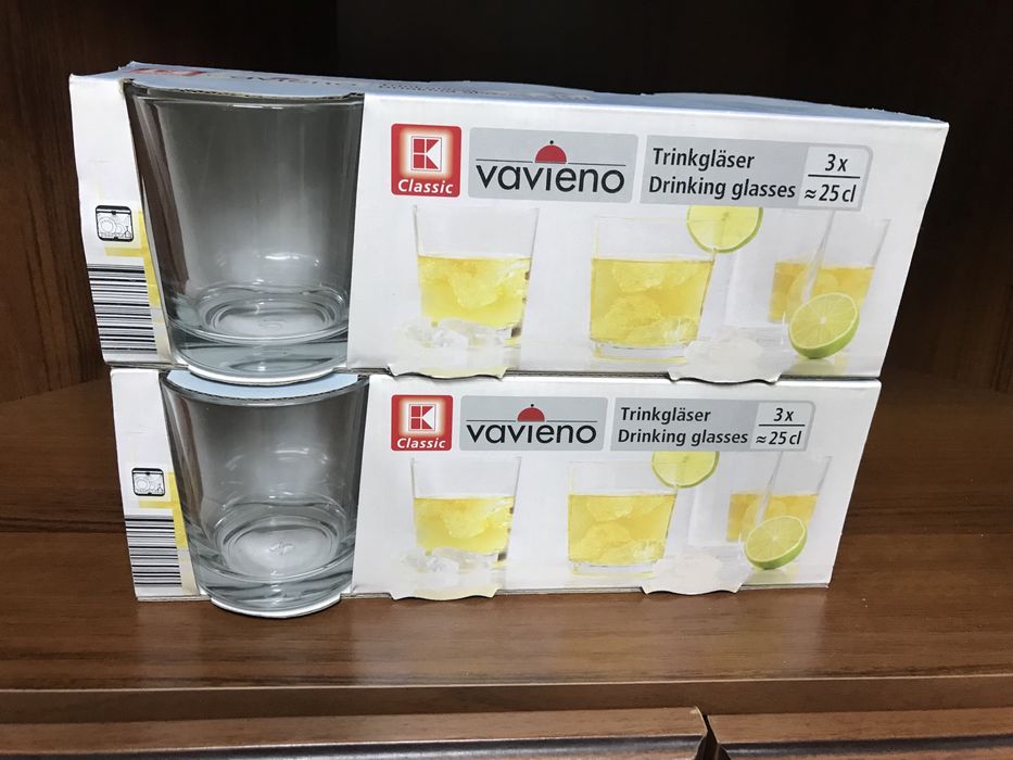 Szklanki 6 szt 250 ml