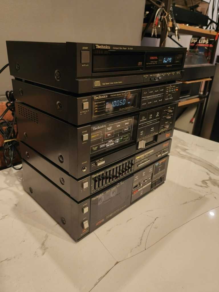 TECHNICS SU-8 ST-8 SL-PJ20 SH-E4 RS-6 ! Unikatowa wieża