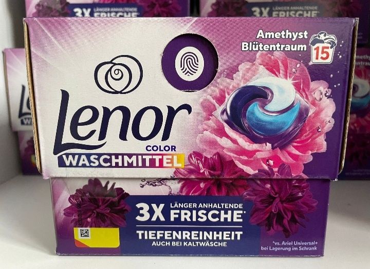 Lenor 90 sztuk kapsułki do prania kolorów z Niemiec