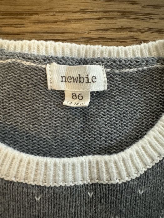 Newbie, kappahl, sweter, sweterek, świąteczny, renifer, z reniferem