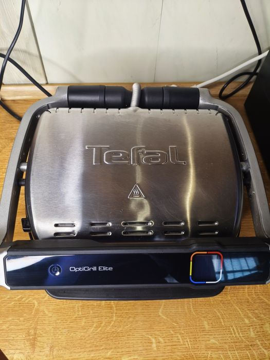Гриль tefal optigrill elite, в чудовому стані