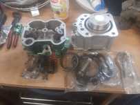 Cylinder głowica nowa bashan shineray 250 ciecz