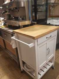 Wózek kuchenny mobilny pomocniczy szafka na kółkach