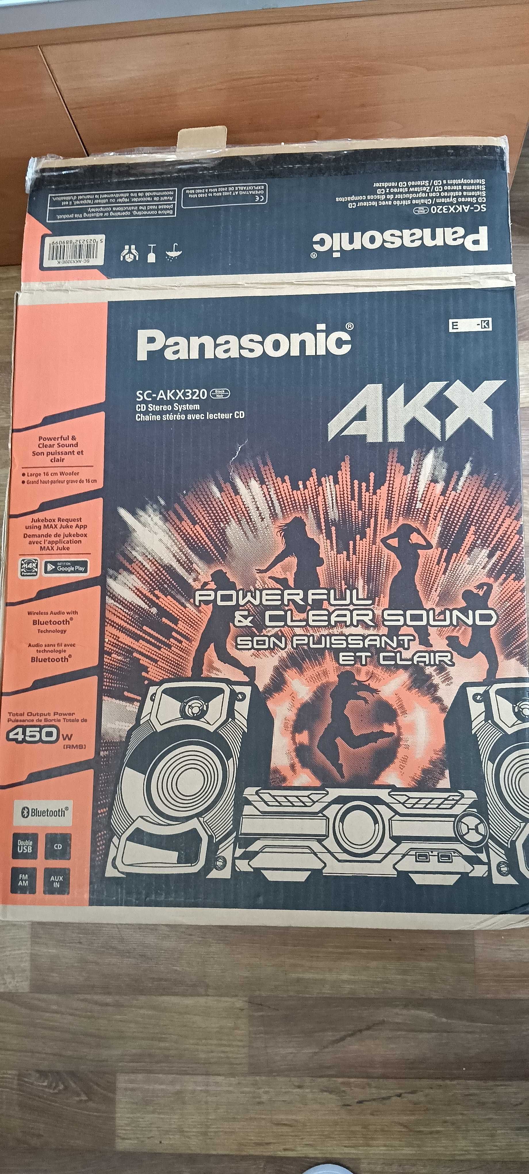 Wieża stereo Panasonic SC-AKX320