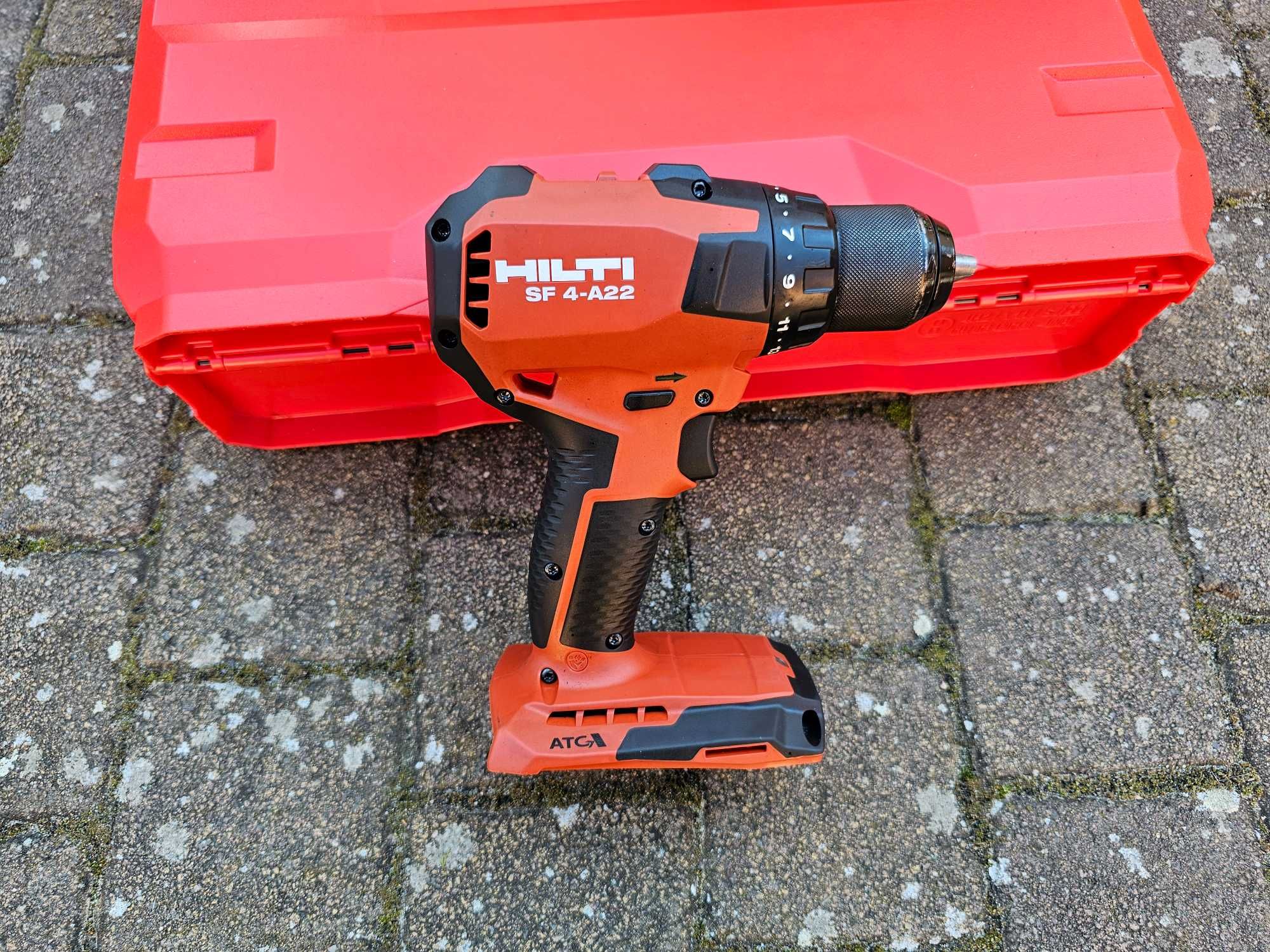 HILTI SF 4-A22 wiertarko-wkrętarka 2x4Ah 2022r! jak nowa, faktura GWR