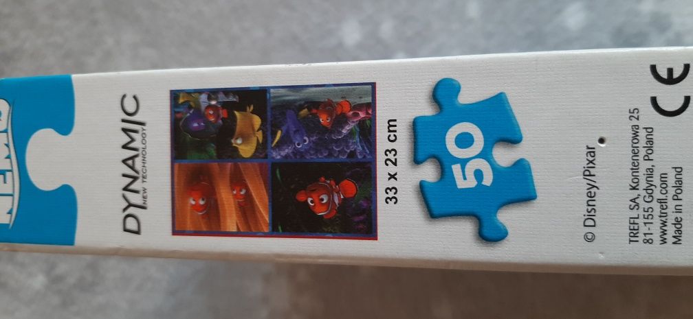 Puzzle Trefl Dynamic New Technology  Gdzie jest Nemo. 50