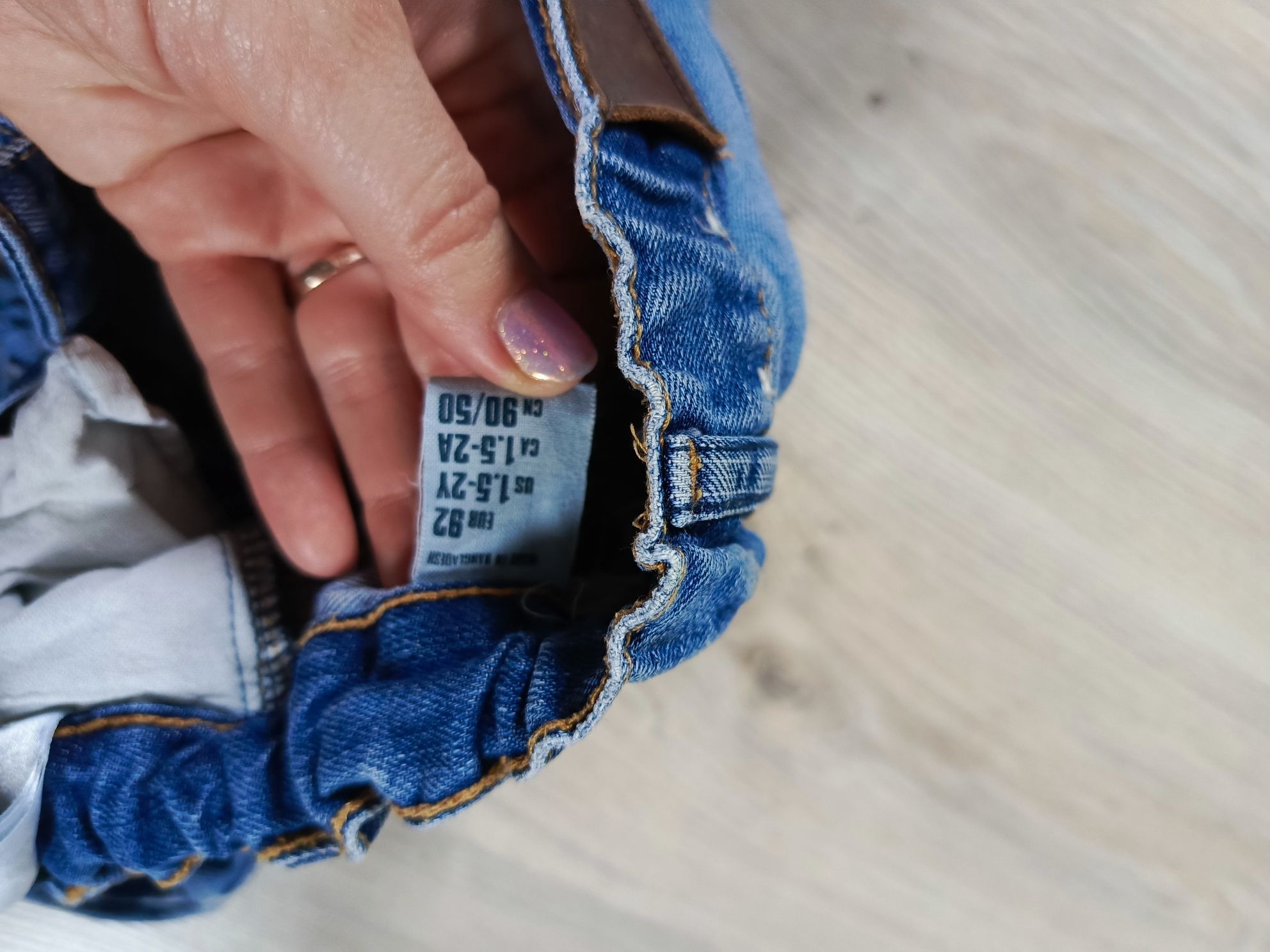 Rozmiar 92 spodnie dla chłopca Jeans vintage