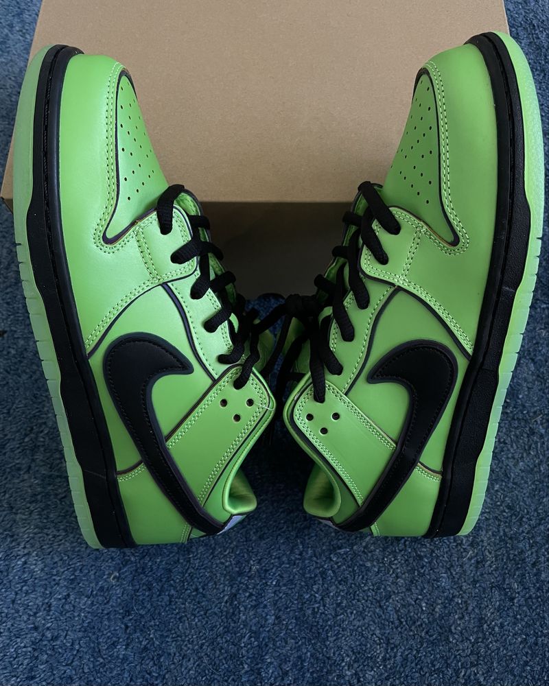 Nike dunk sb Powerpuff Gren