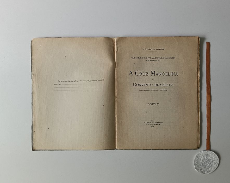 A Cruz Manoelina do Convento de Cristo em Tomar