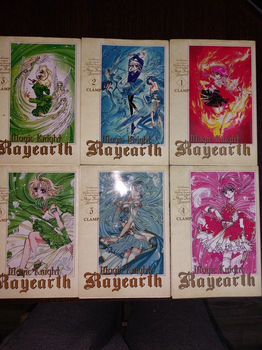 MANGA Magic Knight Rayearth 1-6