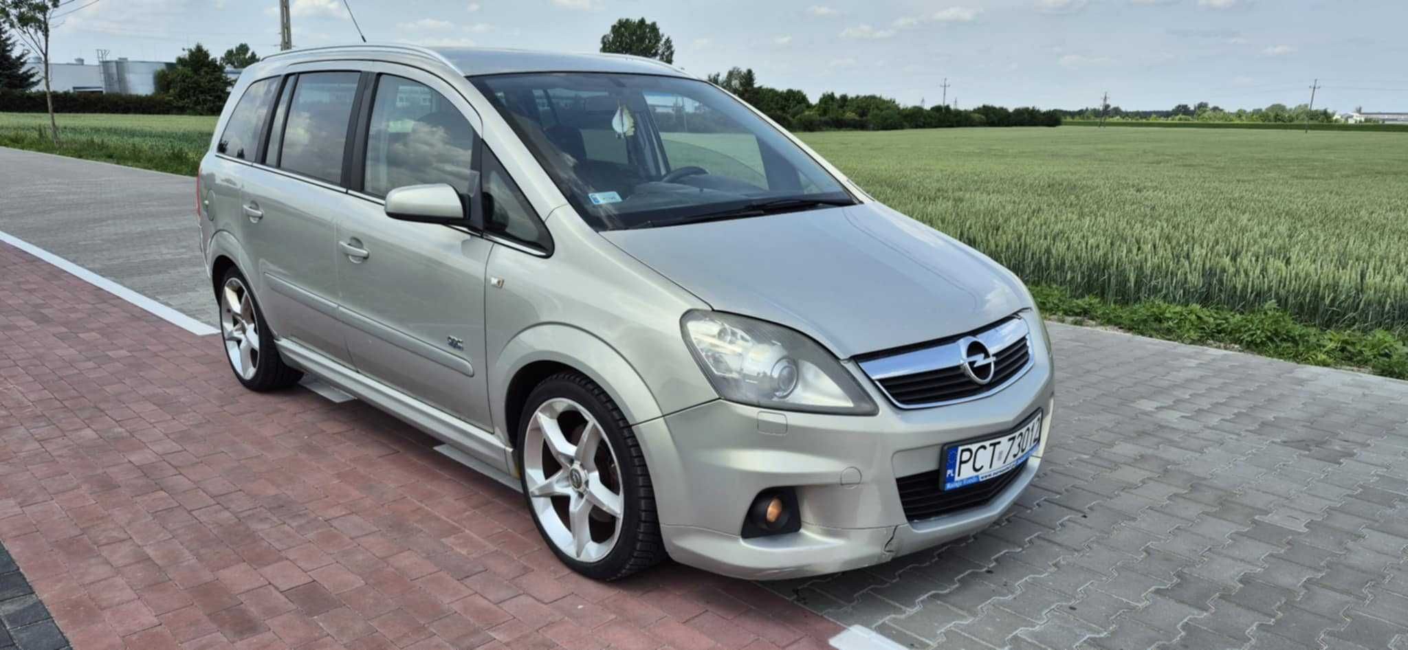 Opel Zafira B 1.9 CDTI 150KM 2007r OPC klima 7 os