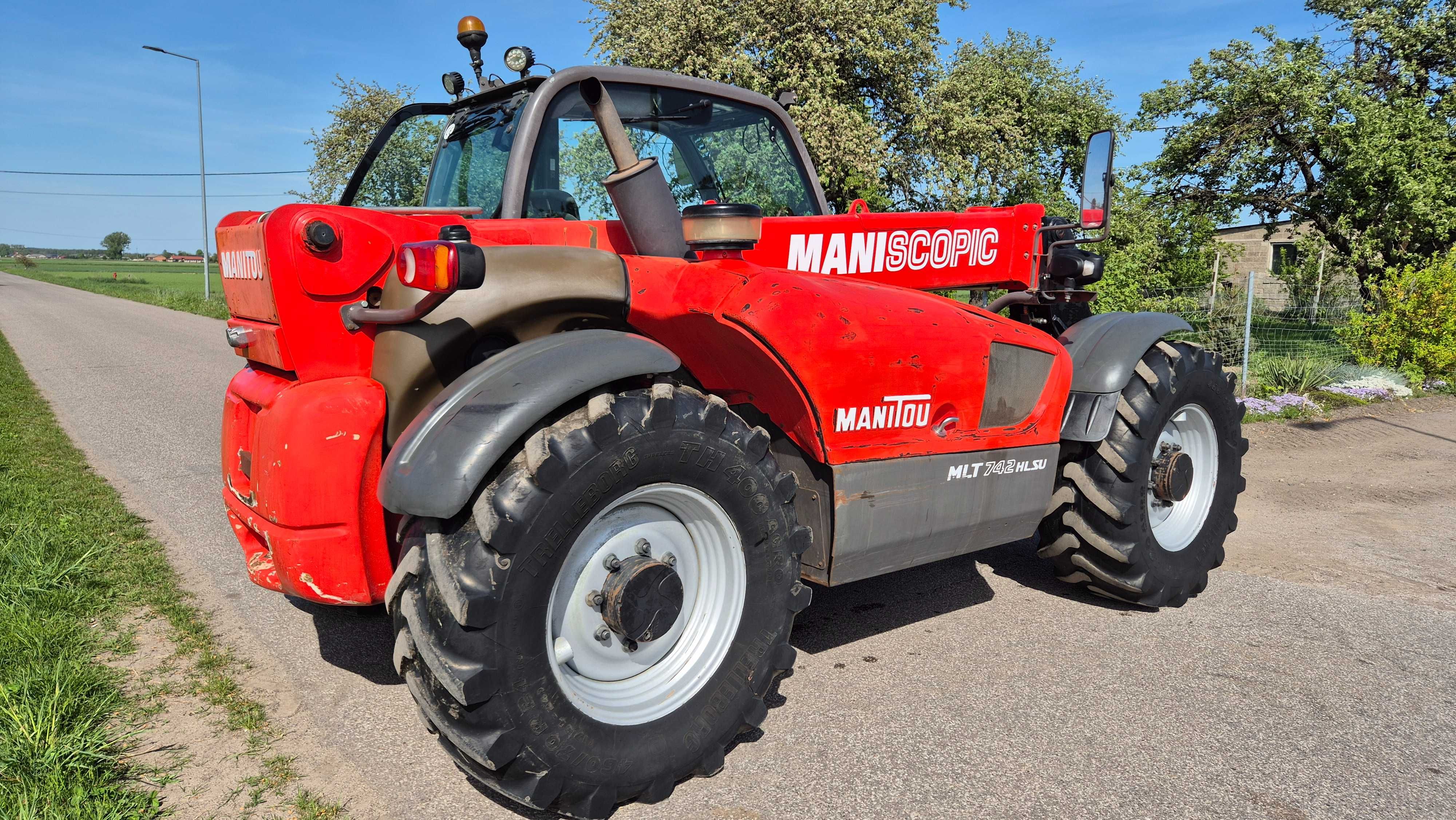 Ładowarka teleskopowa Manitou Mlt  742 HSLU