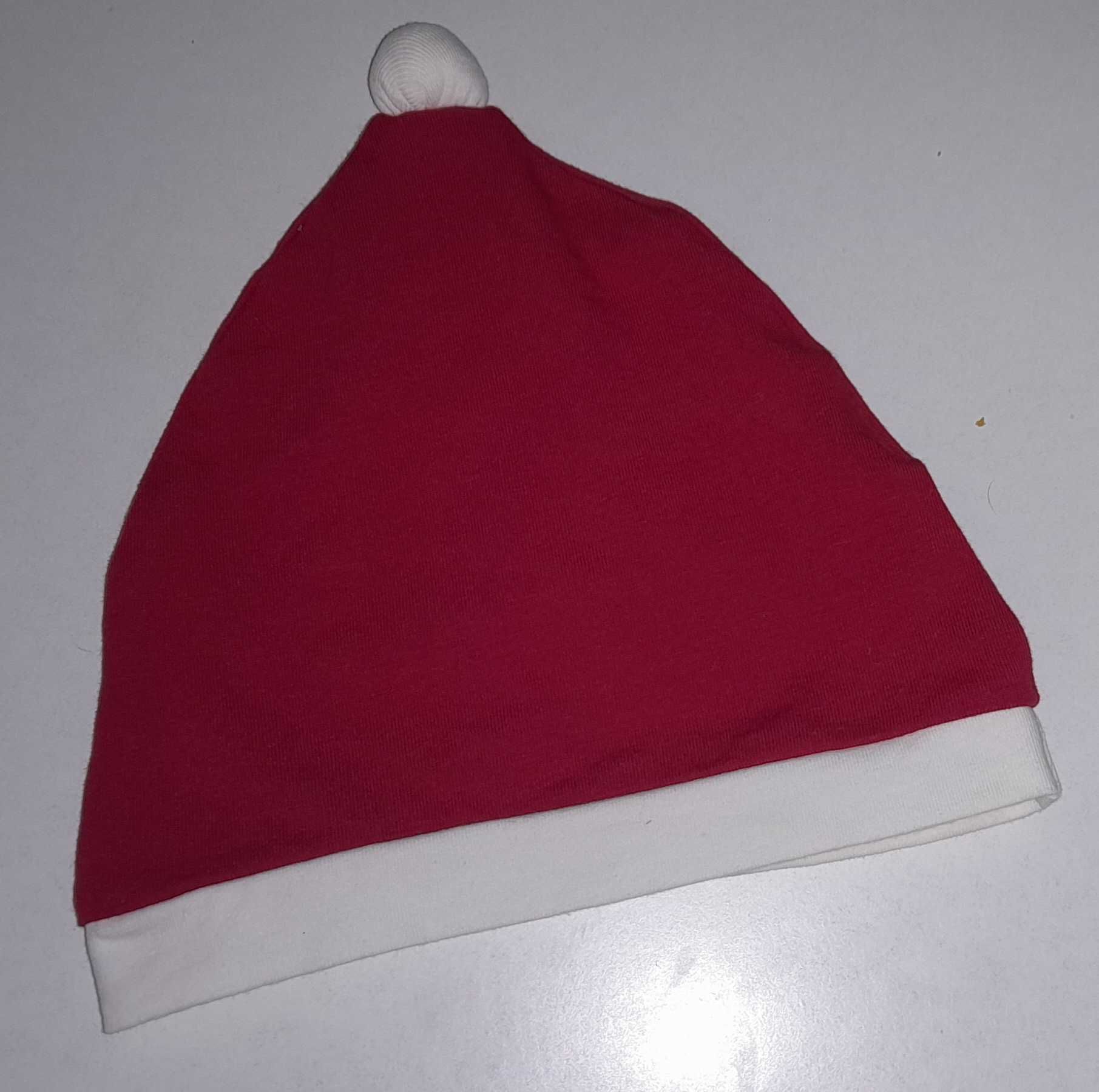 H&M  bawełniana czapka mikołaj r. 68 74 6-9m