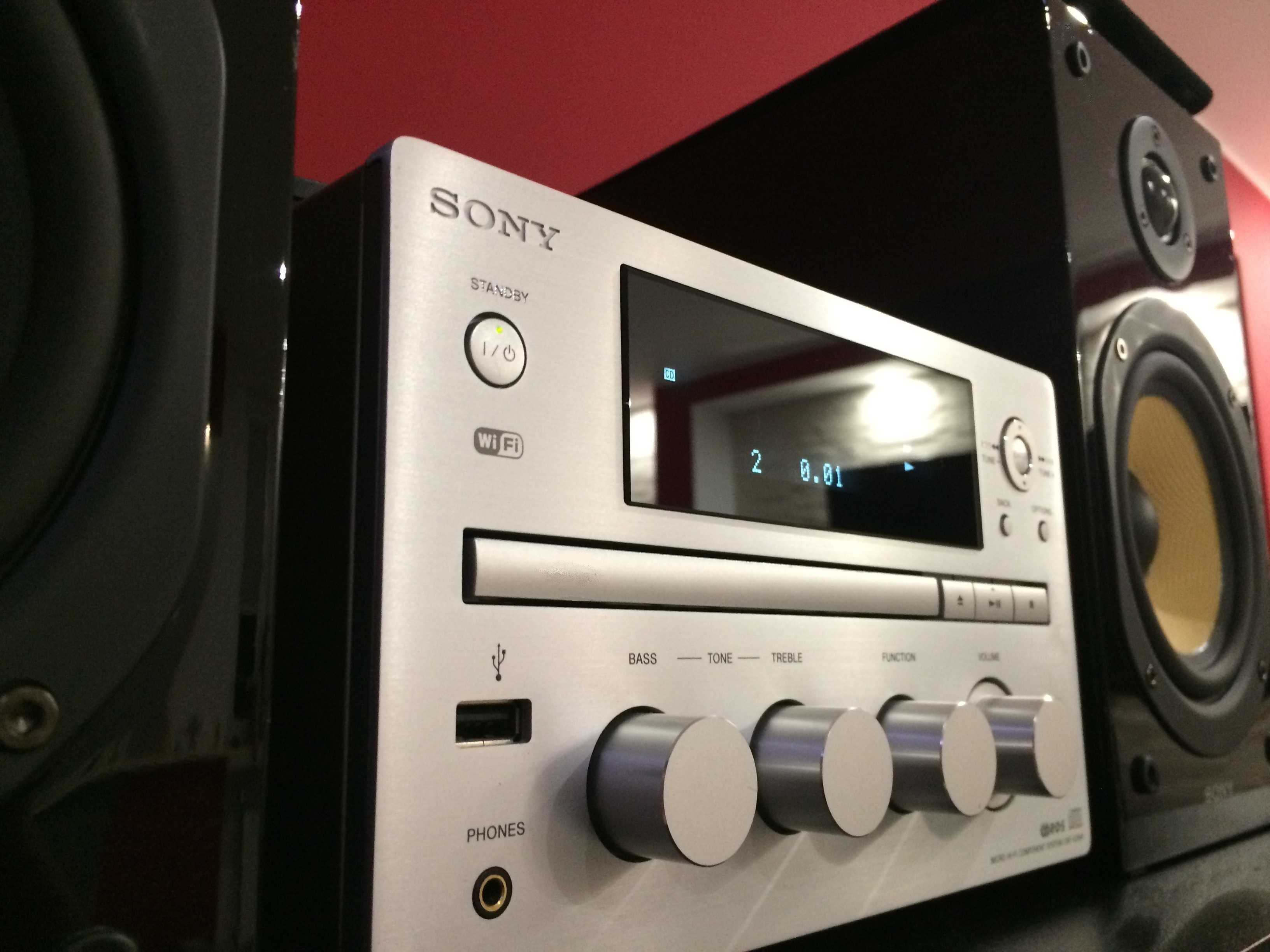 SONY CMT-G2NiP wieża 2X50 Wi-Fi DAB+ radio internetowe piękny stan !