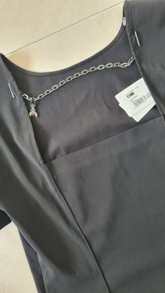 Sukienka Patrizia Pepe czarna klasyczna