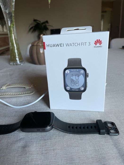 Huawei Watch Fit 3 como novo + Acessórios + Caixa Original