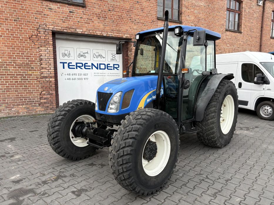 New Holland TN75SA  FV23% Import Po Dużym Serwisie Stan Idealny 76KM Klimatyzacja