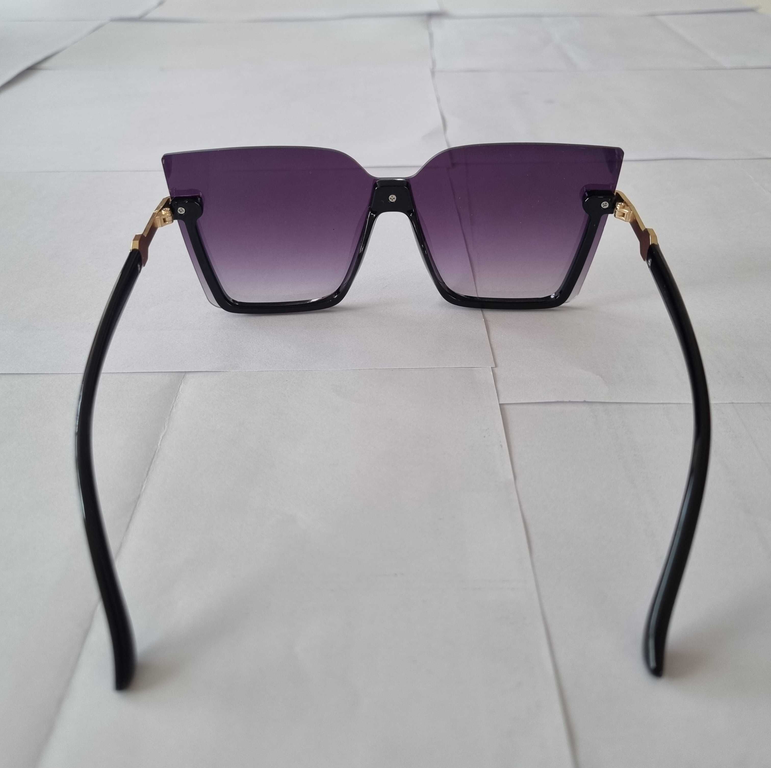 Designerskie okulary przeciwsłoneczne Vintage UV 400