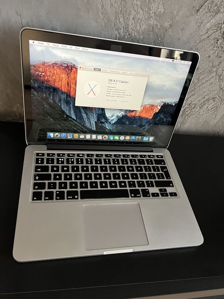 MacBook Pro 13 A1502 Retina i5|8GB|128GB|2015