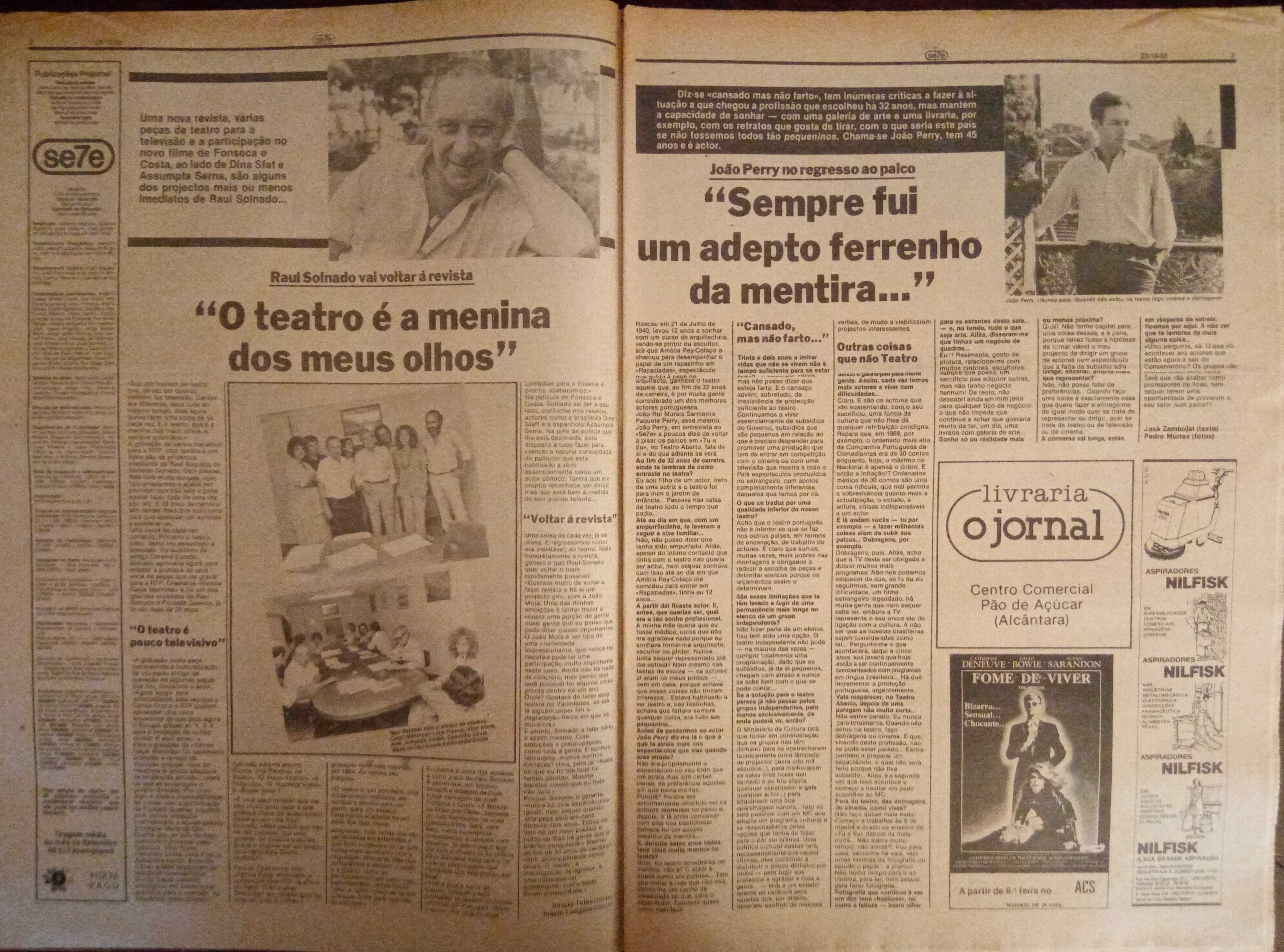 José Afonso	- - -		Se7e - nr. 385	- - - - -	Jornal