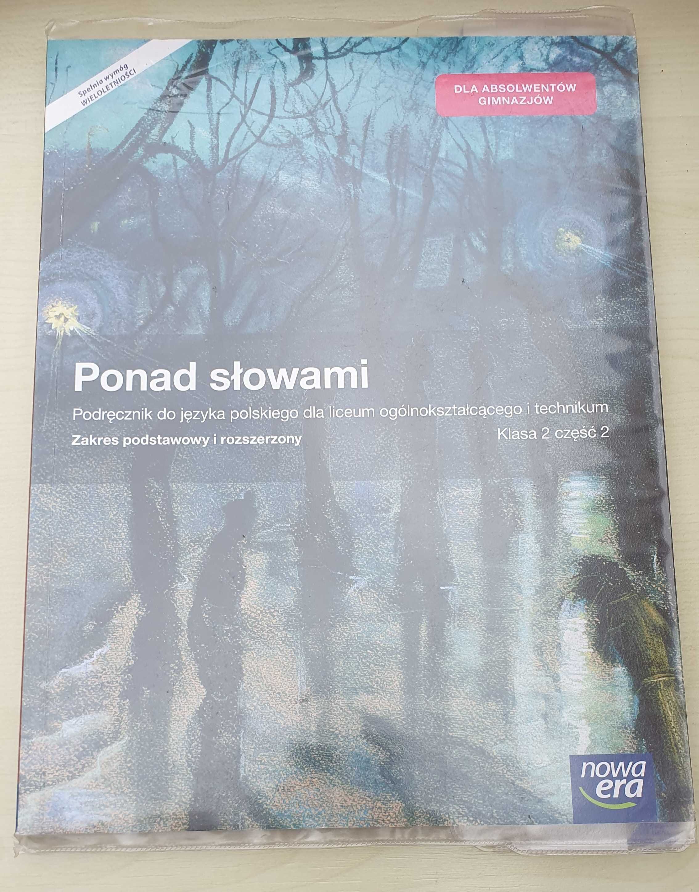 Ponad słowami klasa 2 cz. 2 - podręcznik do języka polskiego