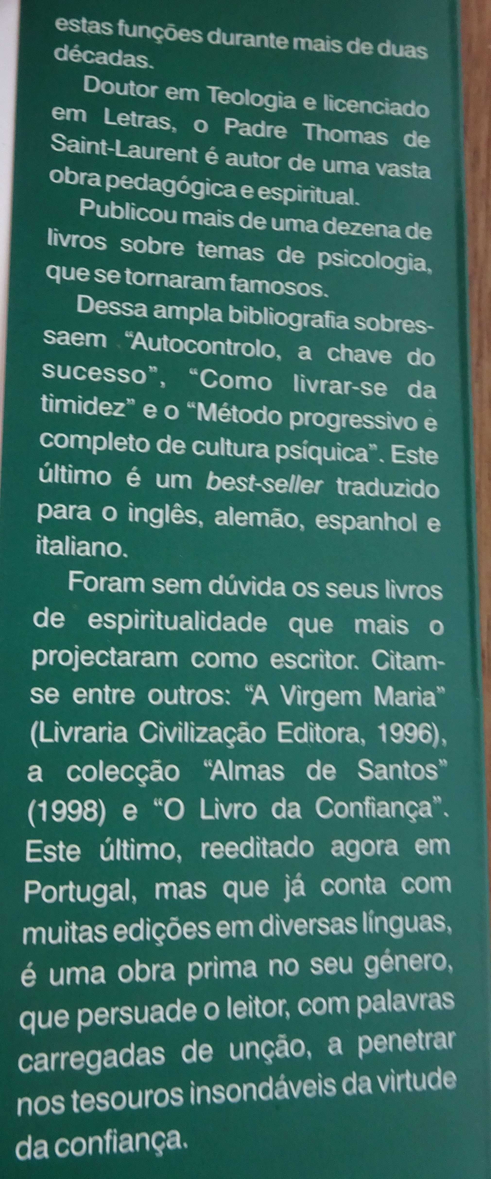 O Livro da Confiança de Thomas de Saint-Laurent