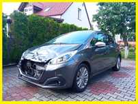 Peugeot 208 208 1,2 82KM Klima NAVI SALON POLSKA Uszkodzony