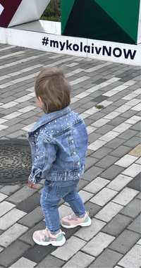 Дитяча джинсова куртка, джинси zara