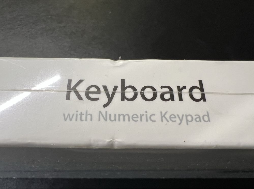 Teclado Apple Keyboard White (novo)