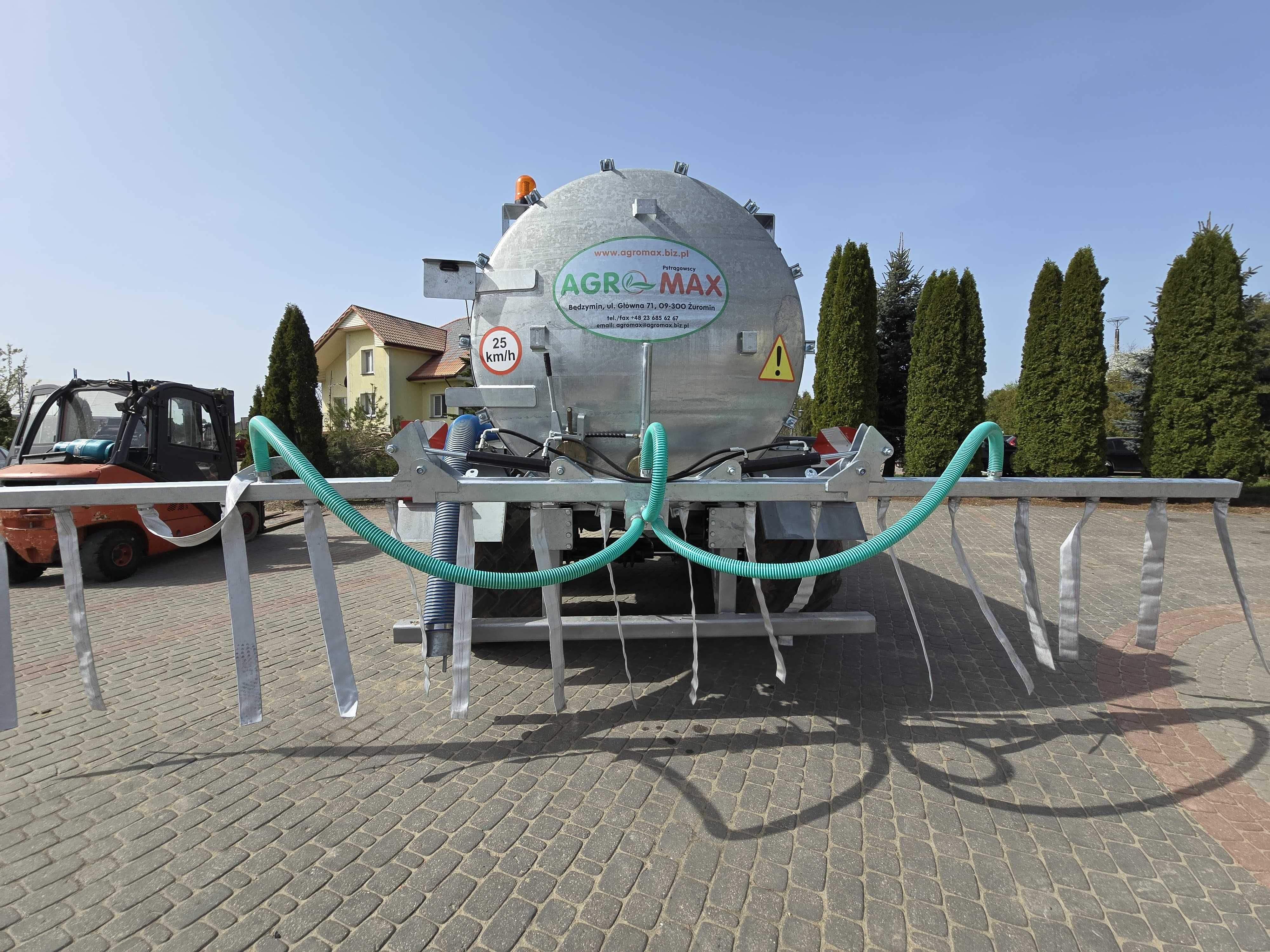 Aplikator do beczkowozu 6m hydraulicznie rozkładany