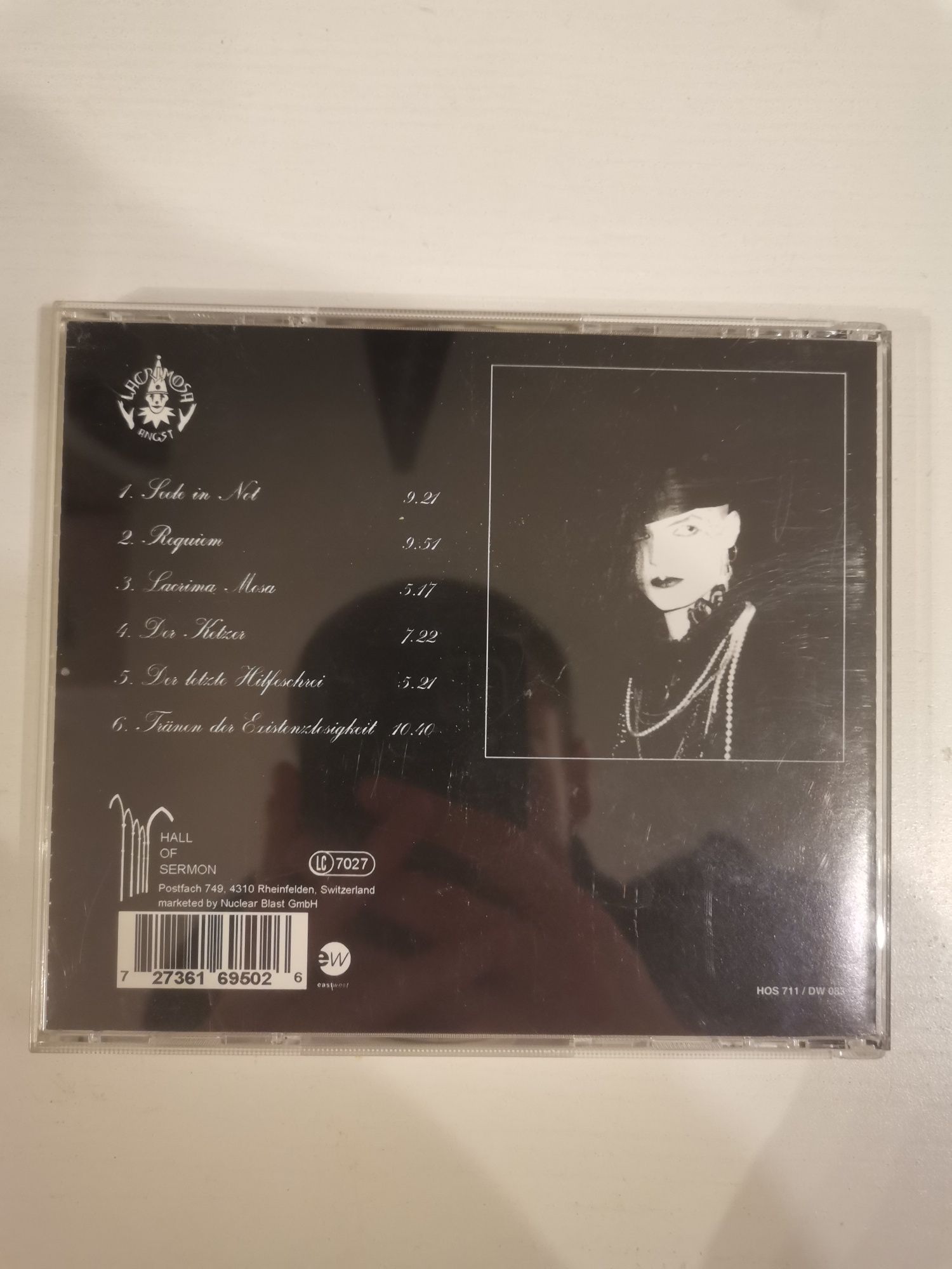 Lacrimosa - Angst CD