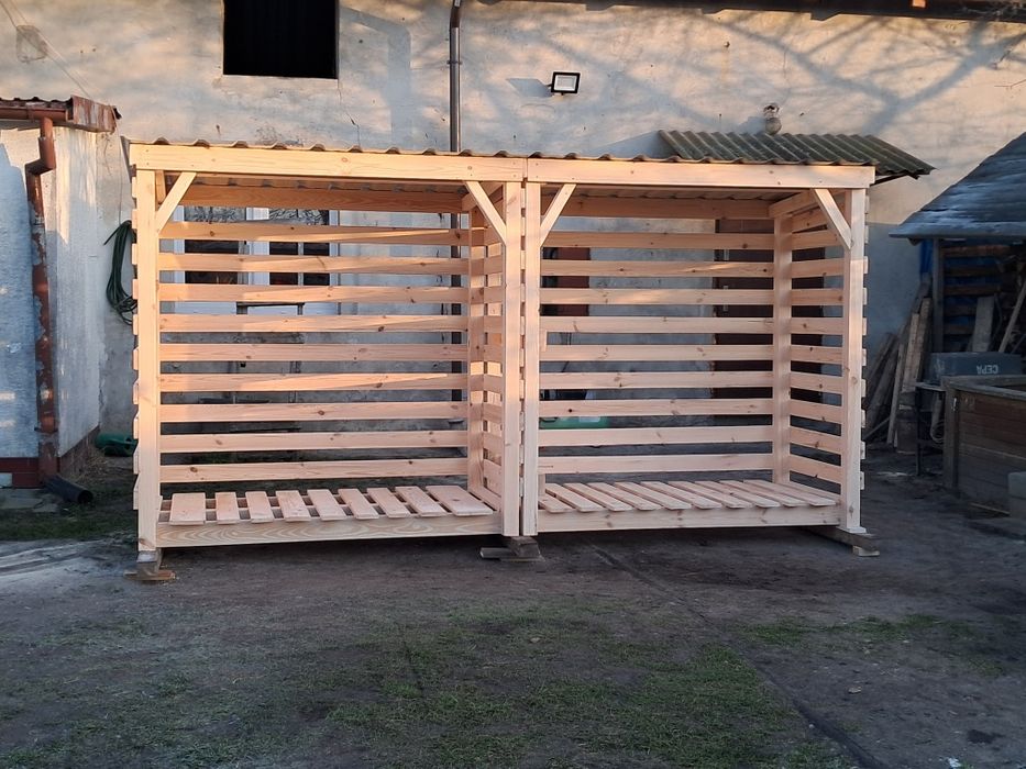 Drewutnie (schowki) na drewno