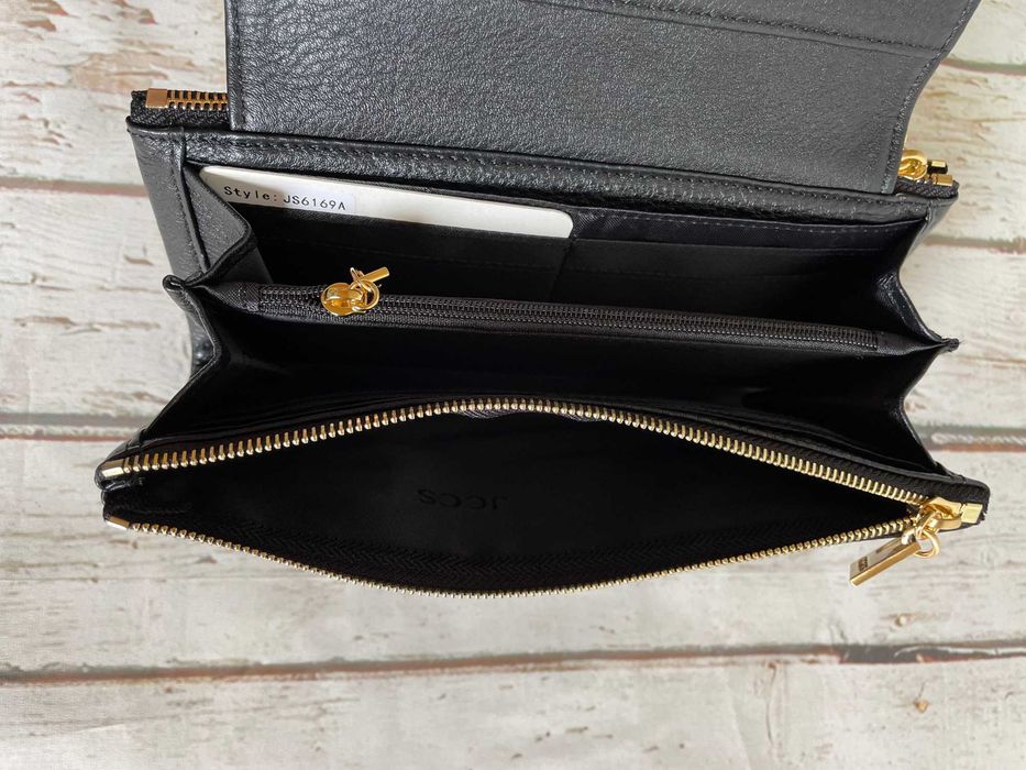 Жіночий шкіряний гаманець портмоне JCCS