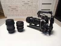 Bmpcc 4k с объективами и обвесом