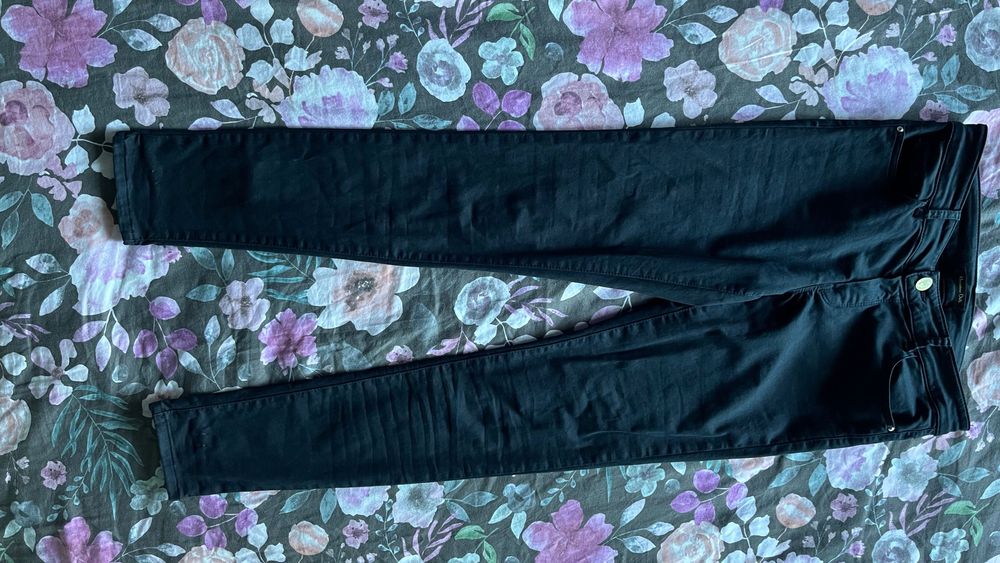 Massimo Dutti dopasowane spodnie z niskim stanem S 36 #massimodutti