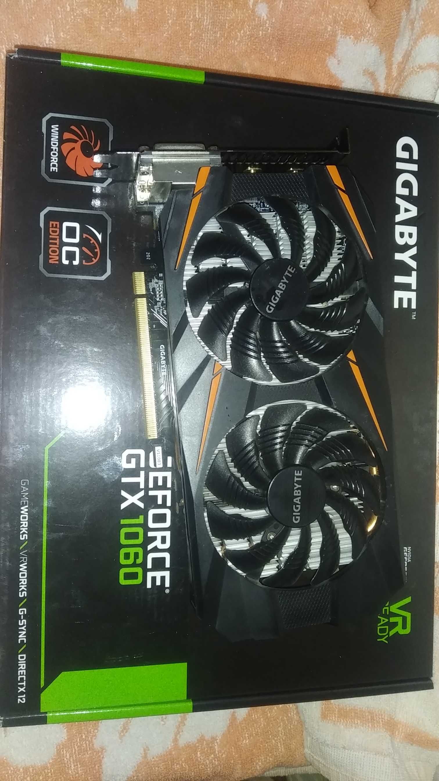 Видеокарта Gigabyte WindForce GTX 1060