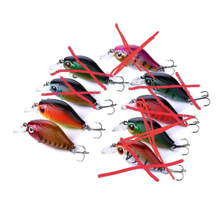 Воблер приманка 8 г.