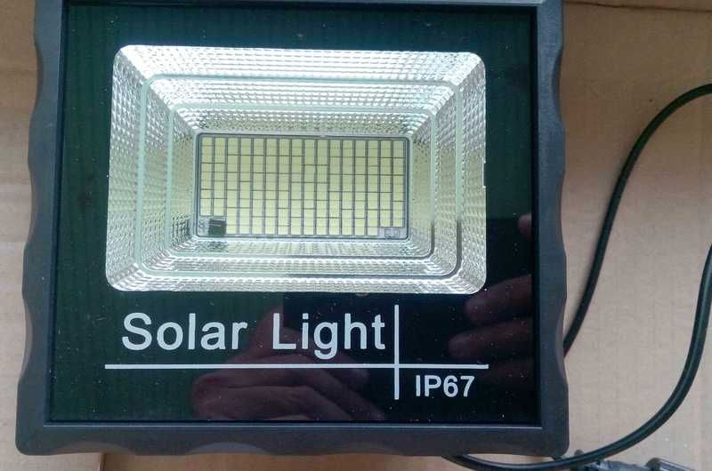 Luz Solar Inteligente Painel solar + Holofote + Comando  #PROMOÇÃO