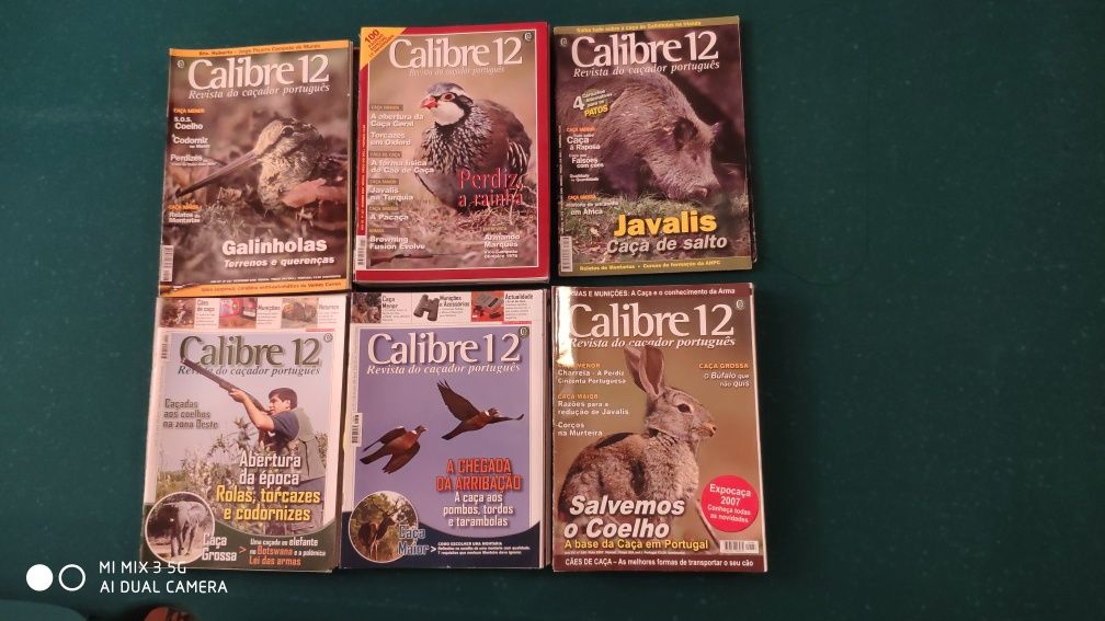 Vendo revistas caça e cães de caça