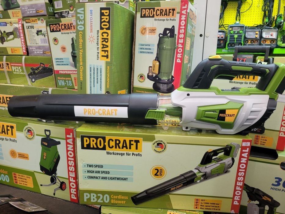 Аккумуляторная воздуходувка Procraft PB20