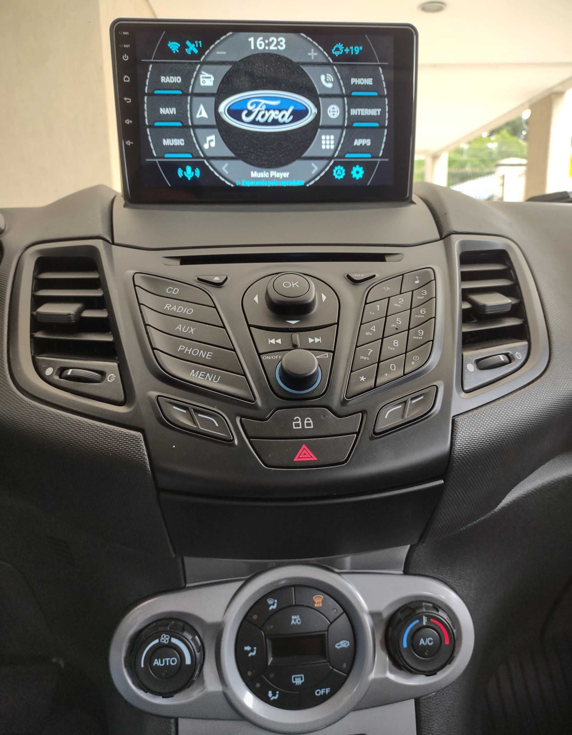(NOVO) Rádio 2DIN • Ford Fiesta (2008 a 2017) • Android • GPS MK6