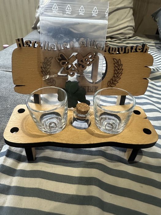 Stojak do wódki 40 lat