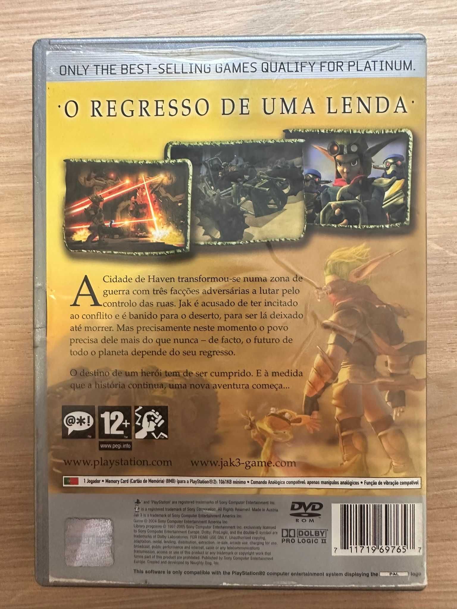 Jak 3 | PlayStation 2 | PS2 | Completo (CIB)