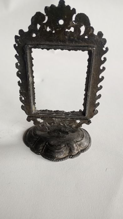 Cynowe dwie ramki ozdobne