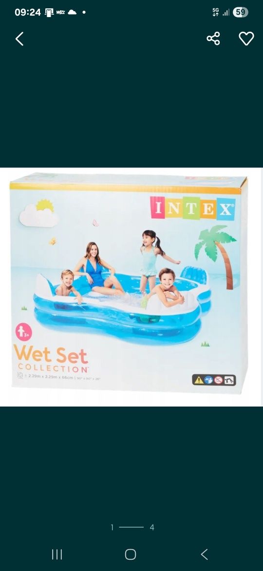 Basen nowy intex