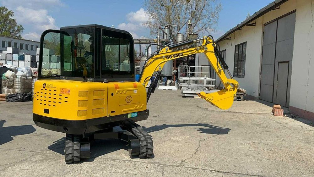 Koparka GG3000, Minikoparka 3T. Gunter Grossmann 3000kg