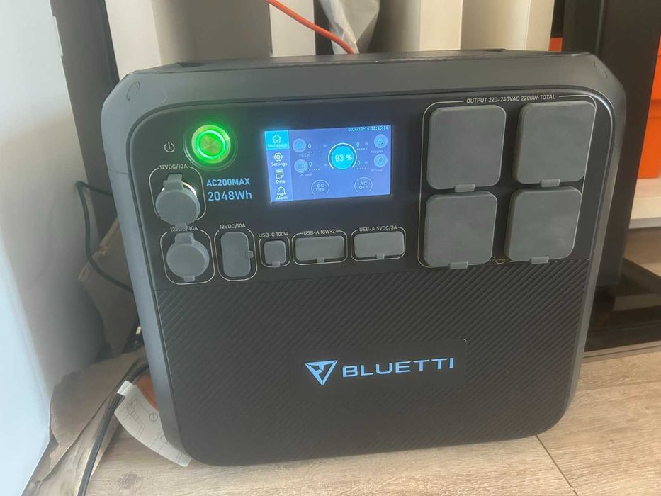 Bluetti AC200 MAX 2200 Вт/2048 Вт⋅год LiFePO4 БУ Ідеальний стан