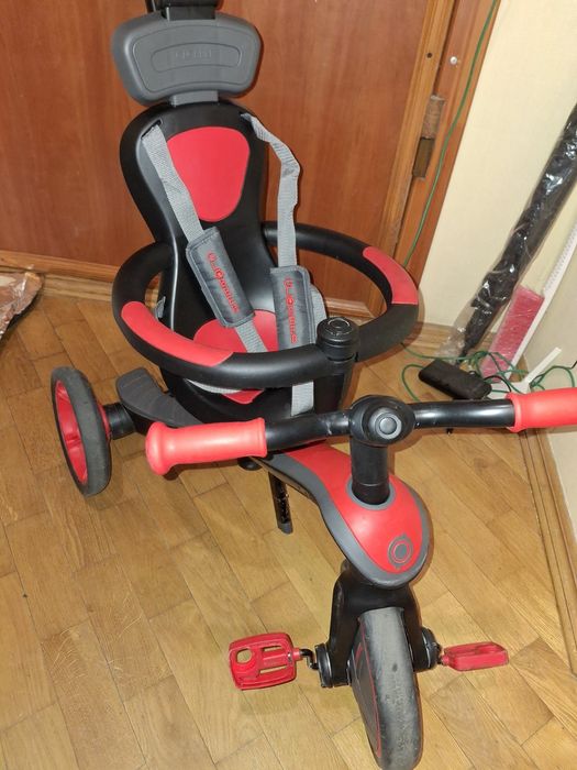 Дитячий велосипед (велобіг) Globber Explorer Trike red
