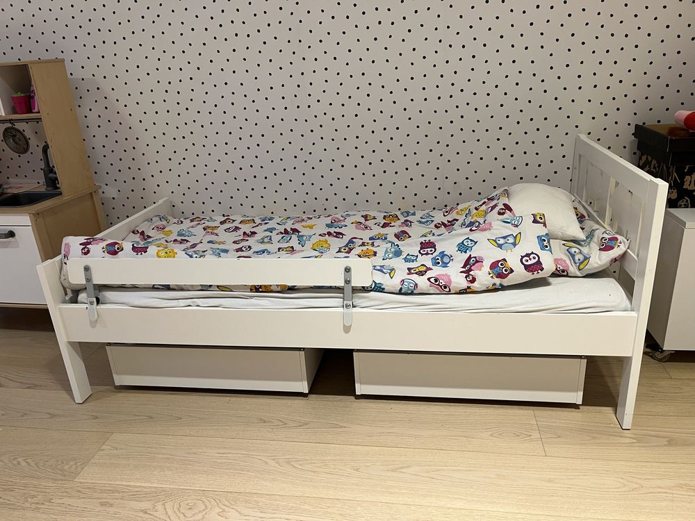 Łóżeczko dzicięce Ikea Kritter 70^160cm